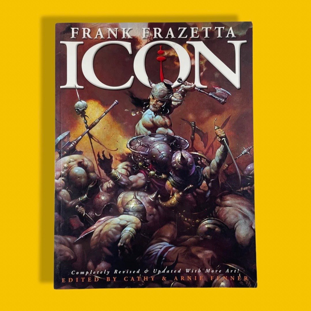 絶版希少本 ICON Frank Frazetta/ フランク・フラゼッタ 画集